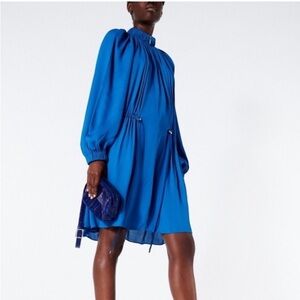 Tibi Georgette’s runway drawstring dress like new!